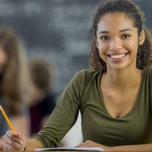 University Students in Class Student