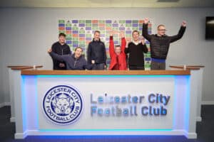 Students explore careers with Leicester City Football Club