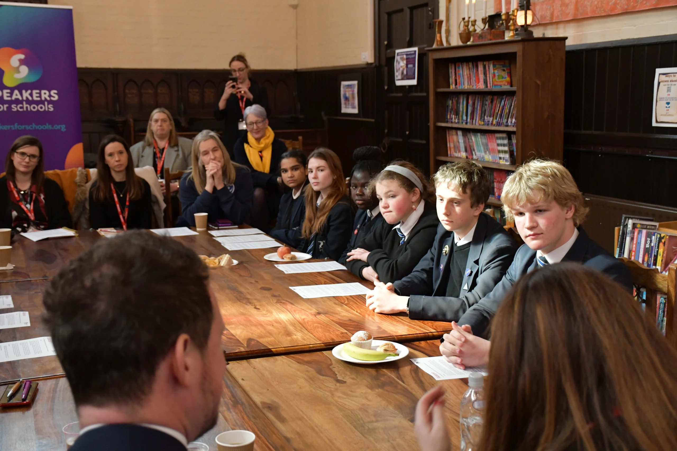 children education policy roundtable chatting